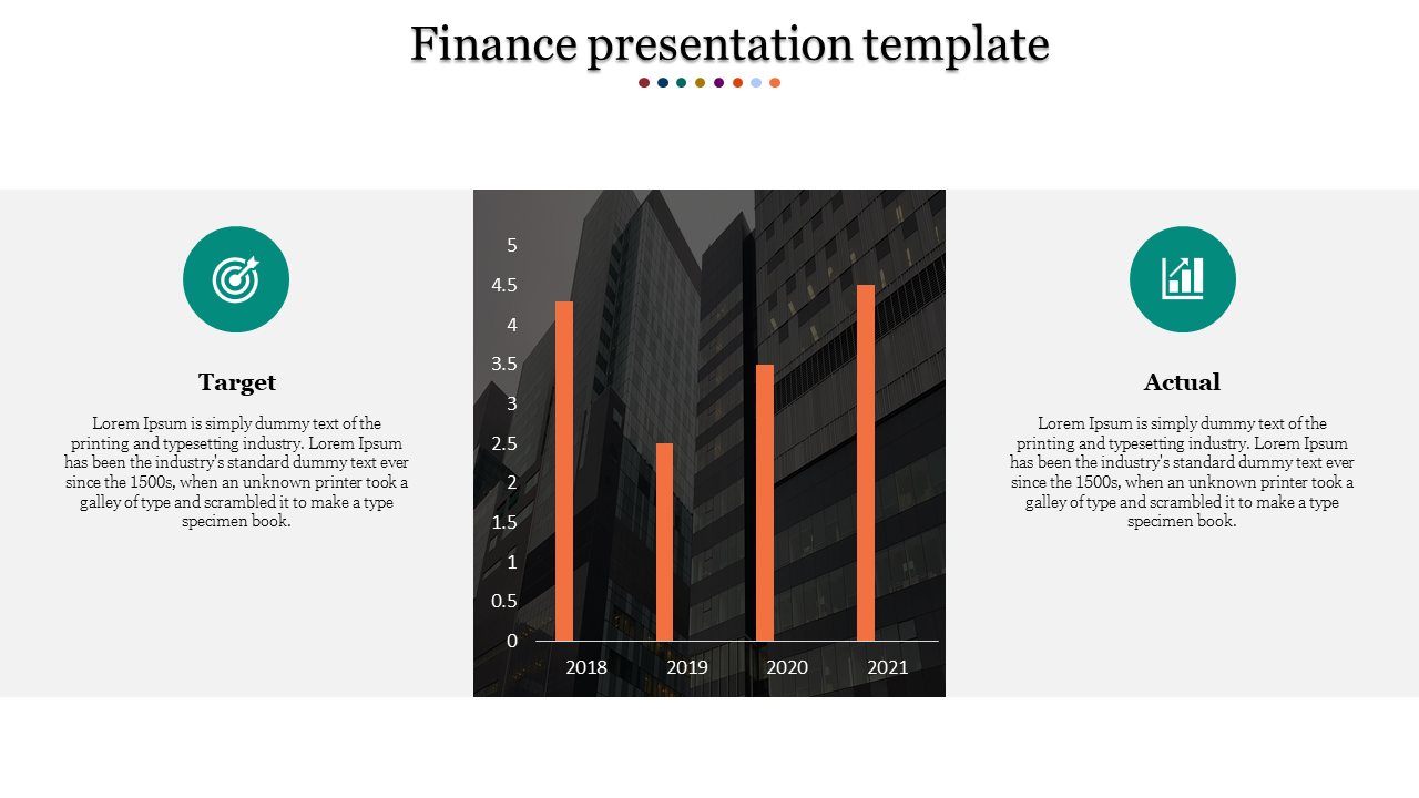 creative finance powerpoint template for presentation